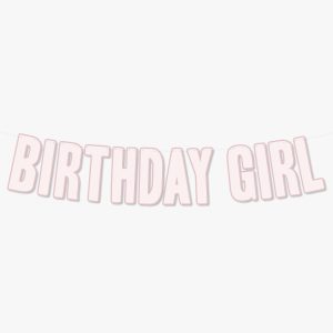 Birthday Girl Banner Party Decoration