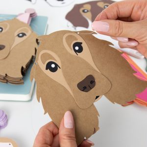 Golden Cocker Spaniel Party Banner Little Hen Pawtrait Party Collection